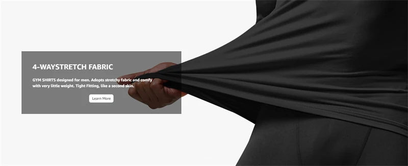 Camiseta Masculina de Compressão com Gola Alta – Manga Longa, Secagem Rápida, Performance Fitness e Estilo para Treinos e Uso Casual