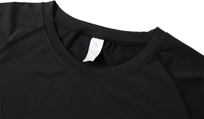 Camiseta de Compressão Bull Print Masculina – Secagem Rápida, Performance Atlética e Conforto Absoluto