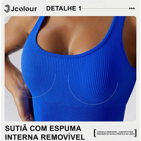 Macacão Fitness Feminino – Ajustado